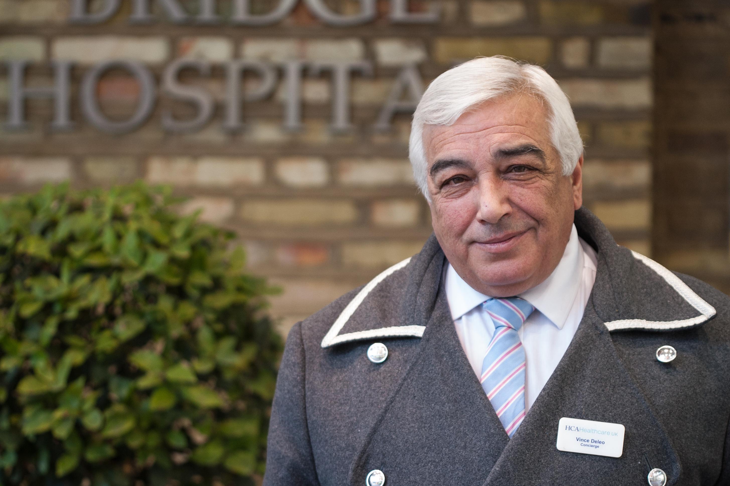 Vince Concierge at London Bridge Hospital 287