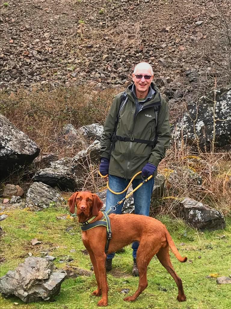 Charles with his dog Charles and Tilly.jpg